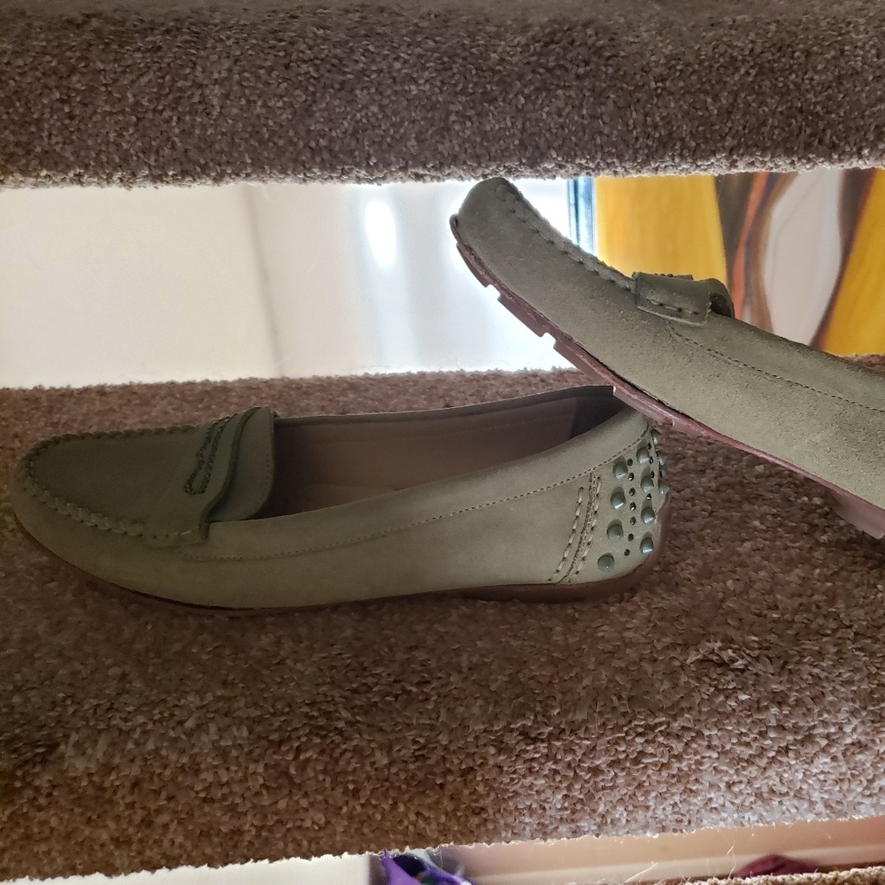 Italian leather loafers (Geox)